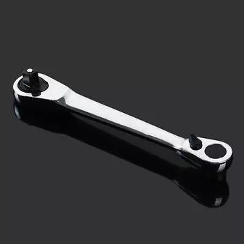 Мини-ключ с храповым механизмом, отвертка, бита 6,35 мм, быстроразъемный ключ с головкой