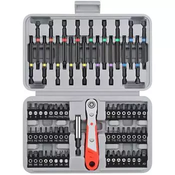 Мини-ключ с трещоткой, набор отверток с шестигранным шлицем Torx, многофункциональный набор инструментов для домашнего ремонта, шестигранный хвостовик 6,35 мм