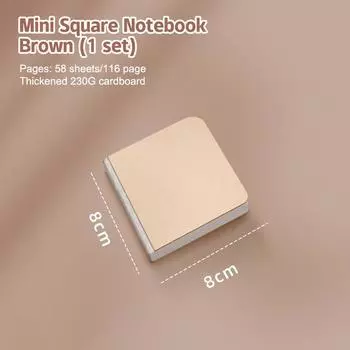 Мини-книга для рисования Толстая бумага Карманный акварельный скетчбук Бумага для рисования маркерами Художественные принадлежности Портативный простой скетчбук