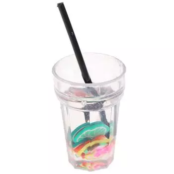 Мини коктейли для кукольной кухни белый