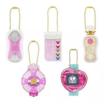 МИНИ-КОЛЛЕКЦИЯ ШАРМОВ PRECURE ALLSTARS Специальный набор PreCure All Stars Cure (Heartful Commune/Curemo/Kokoro Perfume/Smile Pact/Heart Watch)