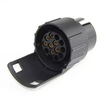 - Мини-конвертер разъема 7-контактный в 13-контактный для седана, лодки, грузовика, кемпинга