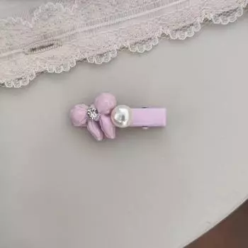 Mini korean accessories hair clips pin bows butterfly for girls women pearl fairy crabs kpop sweets kawaii cute fashion new