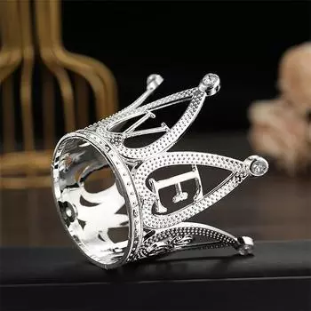 Мини корона принцессы диадемы романтическая гирлянда детские украшения для волос свадебные украшения украшения для волос серебряный