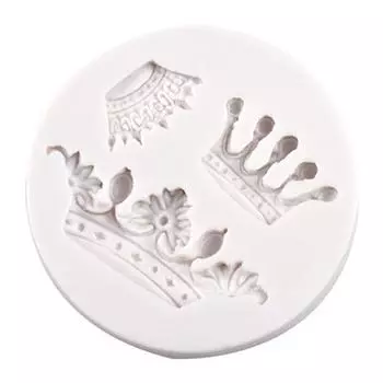 Мини-корона, силиконовая форма, креативный инструмент для украшения торта, практичная форма для шоколада