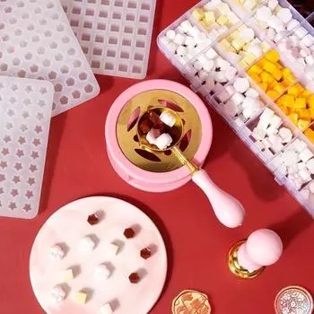 Мини-кошачья лапа ручной работы в форме восковой печати, силиконовая форма для DIY Craft, клейкие вощеные карты, конверты, формы для изготовления инструментов, поставка Cat Paw