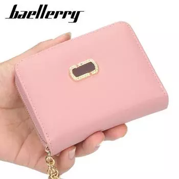 Мини-кошелек Baellerry на молнии, женский модный кошелек с держателем для карт, кошельки из искусственной кожи с кисточками, GZW 11cm*9cm*3cm красный