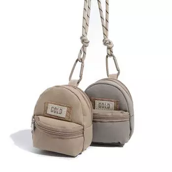 Мини-кошелек для монет для мужчин и женщин, сумка через плечо для пары, портативный кошелек, наушники, ключ, сумка через плечо в стиле хип-хоп, повседневная хаки