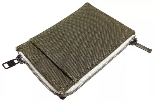 Мини-кошелек для монет с остаточным материалом в цвете оливы CLOM22OL [без рамки] [сделано в Японии]