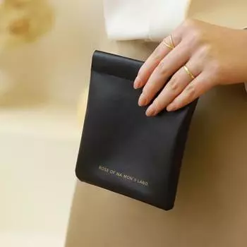 Мини-кошелек, износостойкие женские аксессуары, грязеотталкивающий кабель для передачи данных, органайзер для наушников, прочный портативный магазин S чёрный