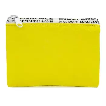 Мини-кошелек Luddite Carry Case Tyvek Yellow