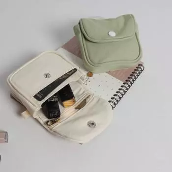 Мини-кошелек с несколькими карманами, застежка на пуговицы, сплошной цвет, портативные карты, смена монет, помада, сумка для хранения ключей, держатель для карт, сумка зелёный