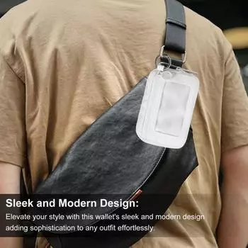 Мини-кошелек с поясным ремнем и держателем для карточек из брелока, большая вместительная сумка для хранения, сумка на пояс для пробежек, путешествий, покупок