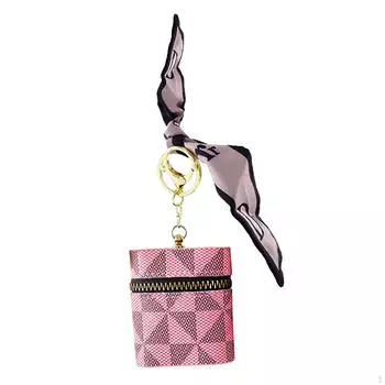 Мини-кошелек, сумка для хранения наушников, модная сменная сумка, шкатулка для драгоценностей, дорожная женская карманная креативная сумка Pink