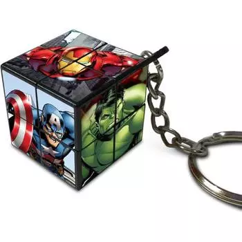 Мини-куб-головоломка 2x2 Avengers Disney Keyring, популярная корейская головоломка