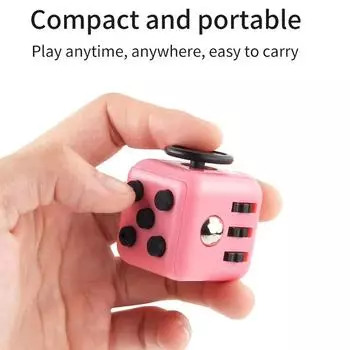 Мини-кубик-непоседа, виниловый стол, игрушки для пальцев, сжимающее веселье, снятие стресса, антистресс, стресс-куб, игрушки