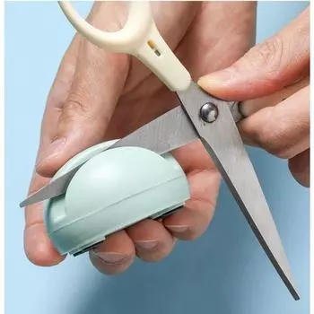 Мини-кухонные инструменты, бытовая точилка, лезвие ножа, многофункциональная точилка для ножей, каменная точилка для ножей зелёный