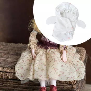 Мини-кукла Ангел Обертывание Одеяло Костюм Нарядные Аксессуары Худи Пончо для 15см и 17см