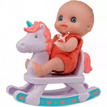 Мини-кукла Berenguer Realistic Little Cuties 16912, Единорог