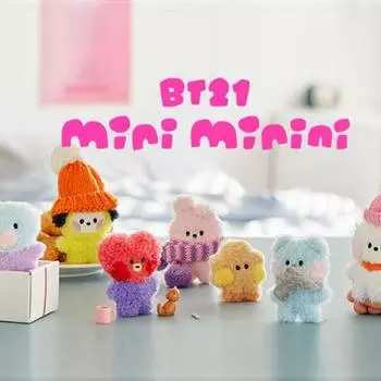 Мини-кукла Line Friends BT21 Mini Mini (7 вариантов) TATA MINI MININI