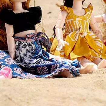 Мини-кукольные топы, штаны, очаровательные, ручные, безвредные для куклы 1/6, повседневная одежда, аксессуары O