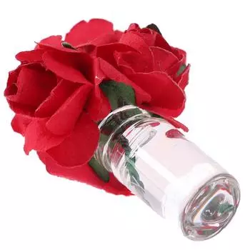 Мини-кукольный домик 1/12, растение в горшке, роза, стеклянная бутылка, цветочная композиция, декор розовый