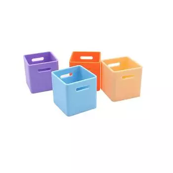 Мини-кукольный домик, миниатюрная еда и игрушки, стеллаж для хранения своими руками, комбинированный ящик для хранения A3