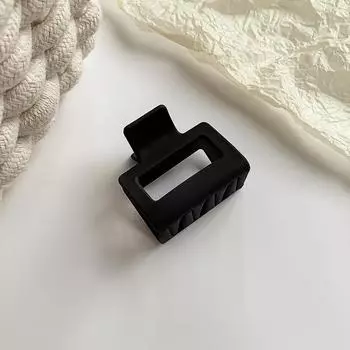 Мини-квадратные заколки для волос 5 см, корейские простые матовые заколки-крабы для головы, модная заколка для хвостика, аксессуары для волос для девочек