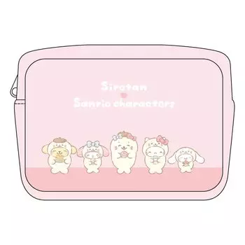 Мини-квадратный мешочек с персонажами Sirotan x Sanrio b