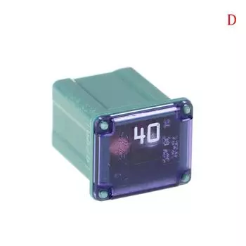 Мини-квадратный предохранитель 58В 20А 25А 30А 40А 50А 60А автомобильный автомобильный предохранитель 16*12*10 мм 40A