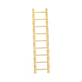 Мини-лестница, украшение на китайский год, деревянная лестница, миниатюрное украшение для Red 9 Step