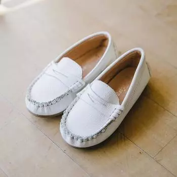 Мини-лоферы унисекс Baby Jam White-702 130