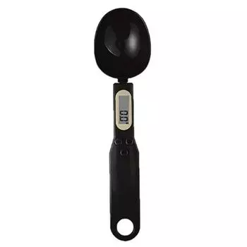 Мини-ложка, цифровые кухонные весы, электронные ЖК-весы для еды, 0,1-500 г, кулинарная мука, молоко, кофе, порошок, мерная ложка 500g