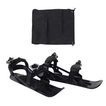 Мини-лыжные коньки Мини-лыжные ботинки Регулируемые лыжные доски Крепятся к лыжам Ботинки для скоростного спуска Зима