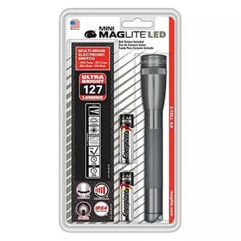 Мини Маг 3 Вт LED 2 x Серый SP2209H MAG-LITE AA, серый