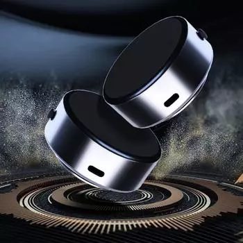 Мини-магнитный автомобильный держатель для телефона, крепление для электромобиля, вакуумный кронштейн для телефона, автомобильные аксессуары серебряный