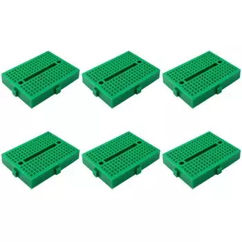 Мини-макетная плата AU SYB-170 35x47 мм, беспаечная макетная плата для набора «сделай сам» (зеленый)