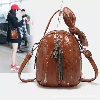 Мини маленькая сумка новая универсальная width 15 height 18 thickness 9 красный