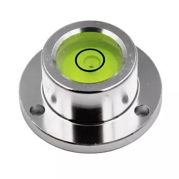 Мини-маленький фланец спиртовой уровень пузырьковый горизонтальный шарик стержень из углеродного волокна блистер диаметр 29,2 мм