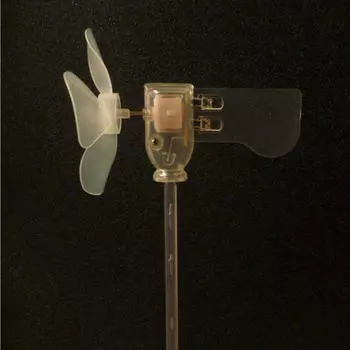 Мини-маленький ветряной двигатель, светодиодная модель «сделай сам»