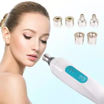 Мини-машина для алмазной микродермабразии лица для удаления черных точек 1 белый