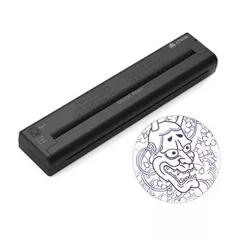 Мини-машина для переноса татуировок, термотрафаретный принтер, термокопировальный аппарат, расходные материалы для принтеров, профессиональный инструмент чёрный