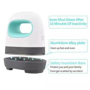 Мини-машина для термопресса, печать на футболках, простой термопереносной пресс, утюг, машины для одеял из кожи, портативный домашний бизнес своими руками EU красный