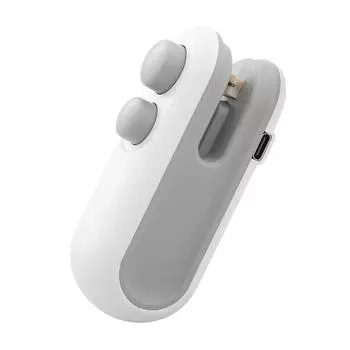 Мини-машина для запечатывания термопакетов, упаковочный запайщик пакетов, термопластиковые пищевые пакеты, ручной термовакуумный упаковщик для хранения продуктов питания