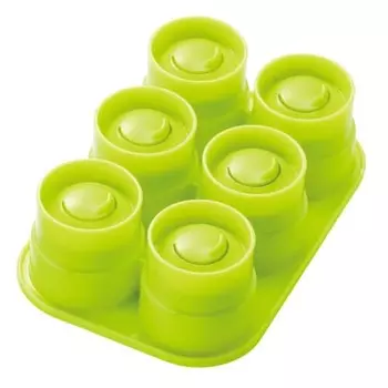 Мини-машинка для изготовления рисовых шариков Skater Basic 3,5 см x 6 шт. TRMO2 Сделано в Японии TRMO2-A Зеленый