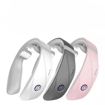 Мини-массажер для шейного отдела позвоночника, умный массажер для шейного отдела позвоночника, микротоковая импульсная голосовая электрическая защита для шеи