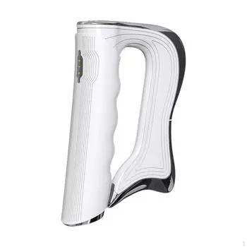 Мини-массажер, перезаряжаемый электрический массажер для спины, шеи, талии белый