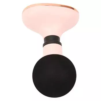 Мини-массажер с 5 режимами регулировки, перезаряжаемый, размером с ладонь, портативный массажер для мышц, розовый