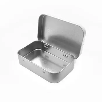 Мини-металлическая коробка с оловянной крышкой, коробка для хранения свадебных украшений, коробочки для таблеток, портативные коробки, контейнер, косметический органайзер