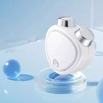 Мини-микроэлектрический прибор для красоты лица, портативный массажер с двумя головками, для ухода за кожей, для тонкого подбородка и V-образного лица, для укрепления лица